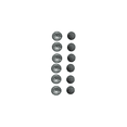 thumbnail image 1 of Kit De 6 Quemadores Chicos Acros Whirlpool Original Con Tapa Acros/Whirlpool Quemadores, 1 of 5
