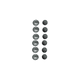 thumbnail image 1 of Kit De 6 Quemadores Chicos Acros Whirlpool Original Con Tapa Acros/Whirlpool Quemadores, 1 of 5