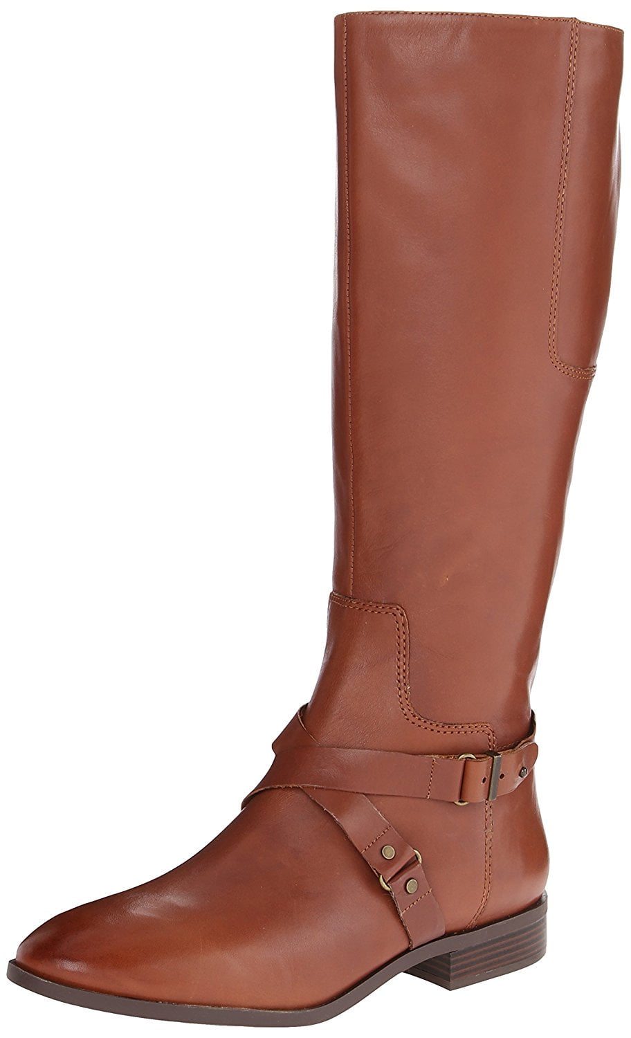 Nine West Womens Blogger Suede Harness Boot
