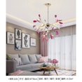 thumbnail image 2 of Agate chandelier living room bedroom dining room post-modern Nordic creative firefly lamp My Lux Decor Round, 2 of 15