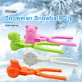 thumbnail image 3 of 1 Set Snowball Making Clips Low-temperature Resistant Cartoon Entertainment Children Winter Snowball Clips for Snow, 3 of 7