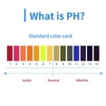 thumbnail image 4 of CHAO Papeles de prueba de pH 1-14 Papeles de prueba universales Papeles de tornasol para pruebas de pH de suelo, agua, saliva, cosméticos, alimentos para mascotas y alimentos (paquete de 6, 480 tiras), 4 of 5