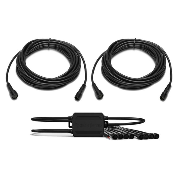 Rockford Fosgate PMX-RGB Color Optix Controller and 2 RGB-16 16' Extension Cables