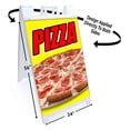 thumbnail image 2 of Pizza (24" X 36") Standard A-Frame Signicade, Includes Decal Applied To Stand, 2 of 4