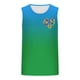 thumbnail image 4 of Camiseta sin mangas de cuello redondo para hombre, informal, a la moda, sin mangas, con estampado, cuello redondo, deportiva, de poliéster, 4 of 4