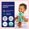 thumbnail image 4 of (3 pack) Cerebelly Organic Stage 2 Sweet Potato Peach Smoothie Baby Food, 4 oz Pouch, 4 of 9