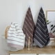 thumbnail image 5 of Zhuge 3 toallas de mano para baño, multiusos: para baño, fitness, ducha, deportes, etc., se adaptan a diversas situaciones sin esfuerzo. Toalla negra de 34 x 74 cm (color café)., 5 of 5