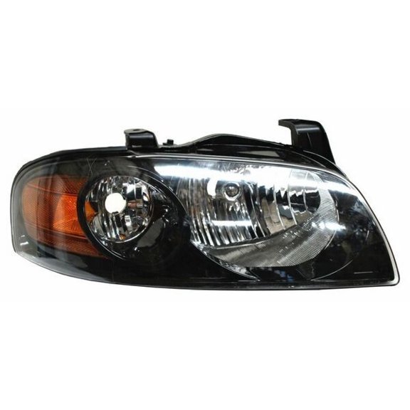 Faro Principal Sentra 2004 A 2006 Nissan LADO PASAJERO Fondo negro