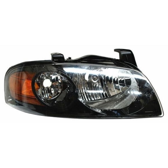 Faro Principal Sentra 2004 A 2006 Nissan LADO PASAJERO Fondo negro