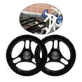 thumbnail image 2 of Langgg Vélo Pliant Facile Roues EZ Roues pour Voyage Rack Noir, 2 of 9