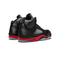 thumbnail image 3 of JORDAN MENS Air Jordan 5 Retro "Satin Bred" 136027 006 from Stadium Goods, 3 of 6