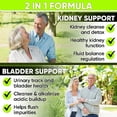 thumbnail image 2 of Kidney Cleanse Detox & Repair and Bladder Support- Kidney Support Supplement for Kidney Restore With Chanca Piedra,Cranberry, Juniper Berries for Kidney Detox and Bladder Health.60 Day Supply, 2 of 5