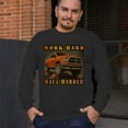thumbnail image 4 of Work Hard Haul Harder Long Sleeve T-shirt American Pickup Truck Offroad 4x4 USA Rugged Built For Power Performance, 4 of 7