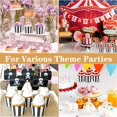 thumbnail image 7 of 100 Pcs Mini Black Striped Baking Paper Cups - Disposable Cupcake Liners for Baking, Birthday Party, Baby Shower, Christmas, Valentine's Day, Daily Use, 7 of 7