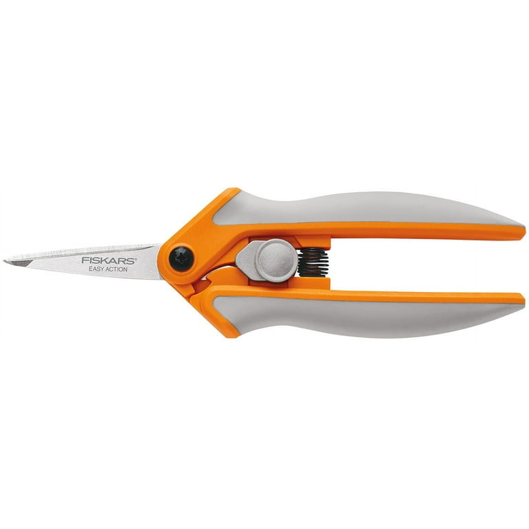Fiskars FSK1905001001 5 in. Scissor Micro Tip Spring Walmart