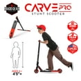 Madd Gear Carve Pro Freestyle Stunt Scooter Strong Lightweight