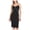 black, variant on 1.STATE Womens Seamed Slip Dress, Black, 12