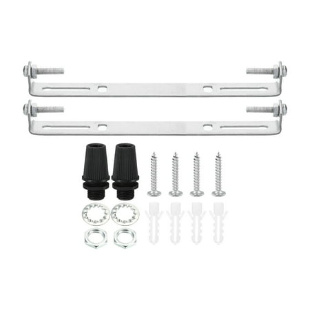 

Uxcell 150mm Ceiling Light Plate Kit Light Fixture Mounting Bracket Plate Crossbar for Pendant Wall Light 2 Set