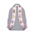 thumbnail image 3 of Snowy Owl and Night Pattern Backpack – Cute Cartoon Owl Schoolbag with Big Eyes and Animal Design, 3 of 5