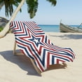 thumbnail image 4 of LACKUST Red-White-Blue Beach Towel - Quick Dry Patriotic Towel for July 4th & Outdoor Events, 75x150cm, 4 of 6