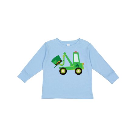 

Inktastic St Patricks Tow Truck Gift Toddler Boy Girl Long Sleeve T-Shirt