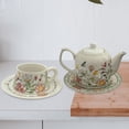 thumbnail image 1 of Tetera con Taza de Té Y Platillo, Taza de Café Expreso, Taza de , Juego de Tazas de Café para Suministros de Mesa, Té de , Cumpleaños, 1 of 8