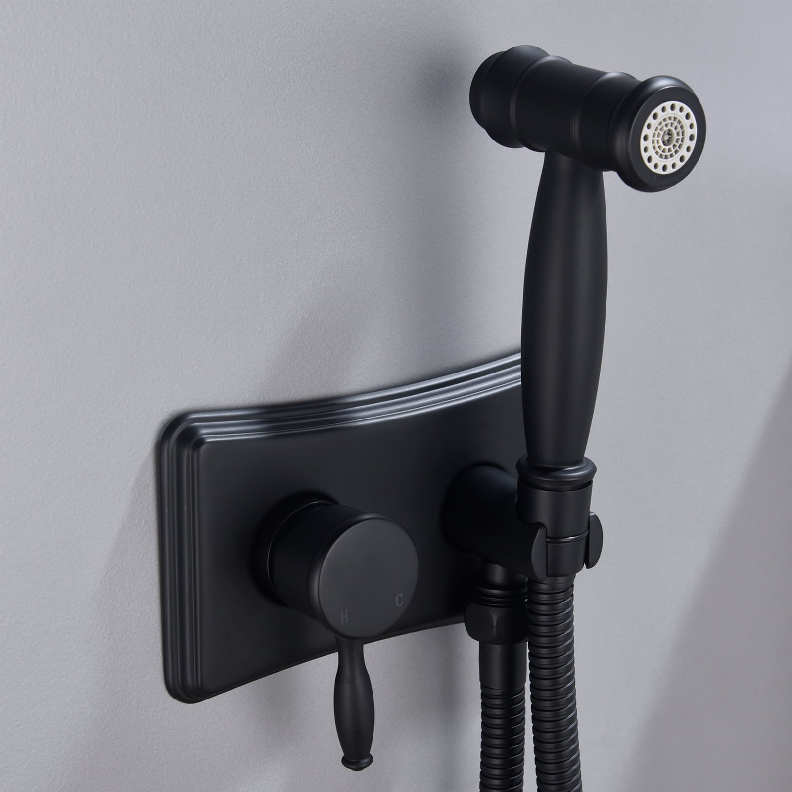 Toilet Handheld Sprayer Kit Stainless Steel Hot and Cold Water Bidet Sprayer Set