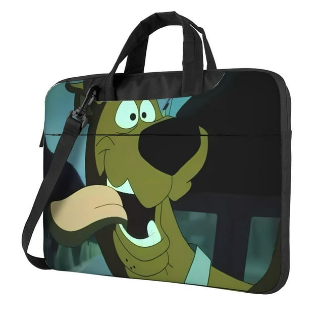 Zufioo Scooby-Doo for Laptop Bag, Zippered Computer Shoulder Bag Messenger Bag Briefcase, Suitable for School, Work, Travel