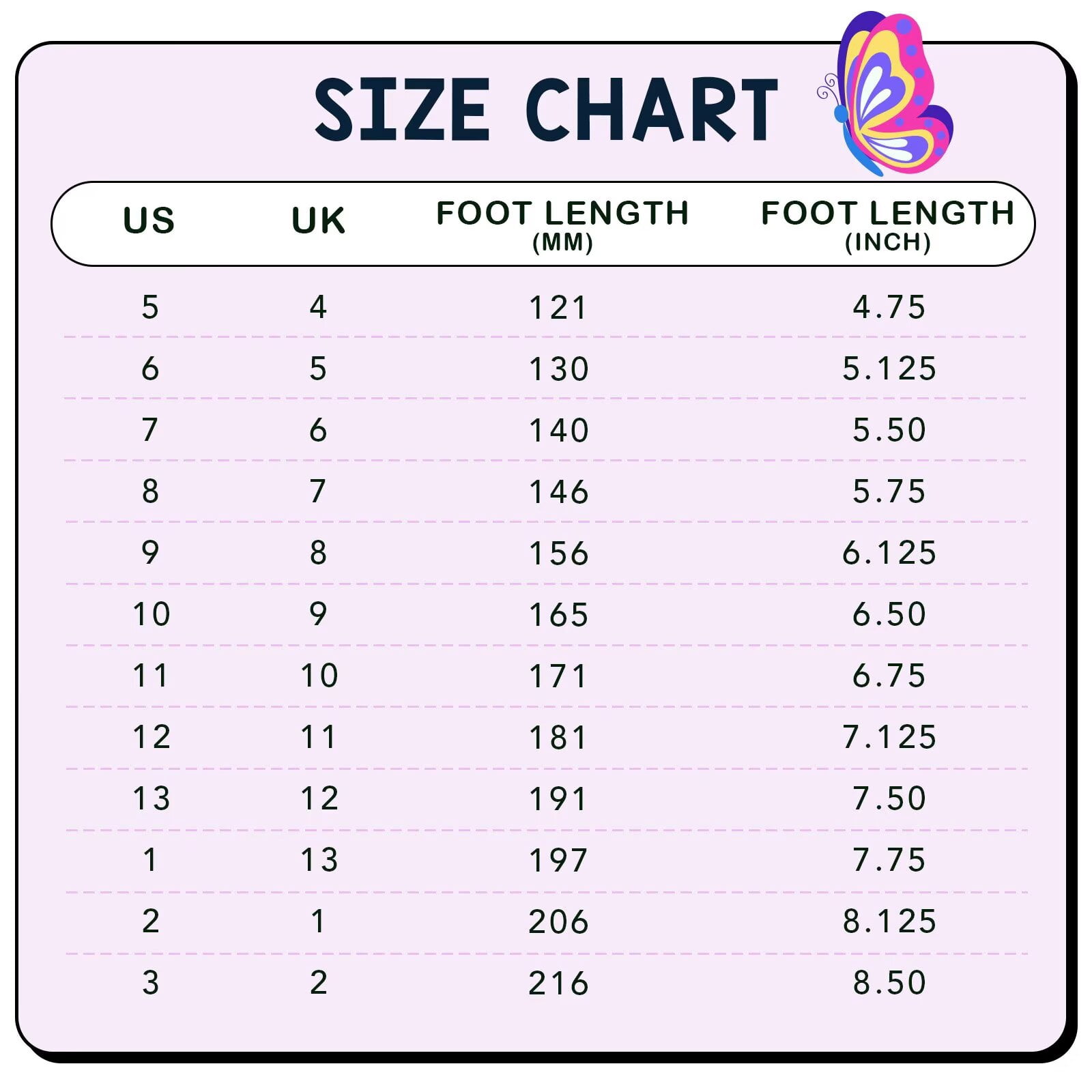 EUXTERPA Toddler Rain Boots for Boys Waterproof Kids Butterfly Rubber Boots with Easy On Handles Toddler Size 6