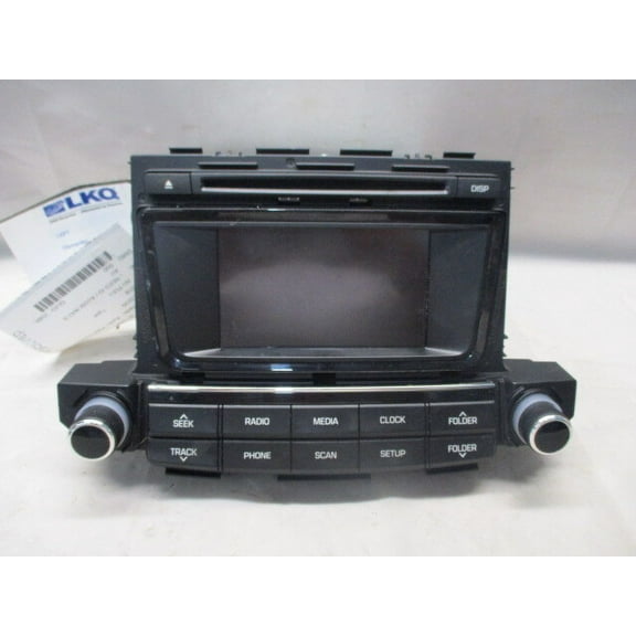 Pre-Owned 2018 Hyundai Tucson AM FM Radio Receiver w/Display OEM - Verify Specific Vehicle Fitment In Description - (Good)