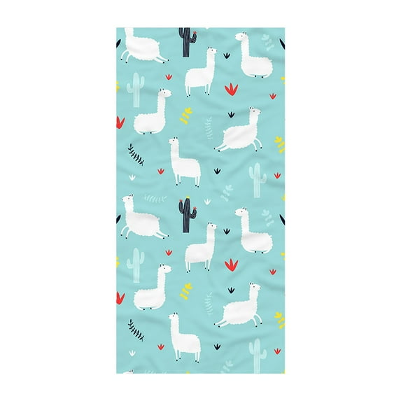 OAVQHLG3B Microfiber Beach Towel Super Lightweight Colorful Bath Towel Sandproof Beach Blanket Multi-Purpose Towel For Travel Swimming Pool 30x60 Inch