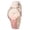 AB03_Pink, variant on Watches for Women 2026 Quartz Watch Casual Wrist Watches Easy Reader Watch with Leather Strap Sky Blue