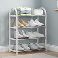 thumbnail image 7 of Kdkad Shoe Rack, Shoe Rack Storage Organizer with 4 Tiers Metal Shelves for Bedroom, Closet, Entry, Dorm Room Serviceable Metal Design, 7 of 7