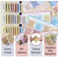 thumbnail image 5 of Mr. Pen- Bible Tabs, 75 pcs, Rainbow Fade, Laminated Bible Tabs for Women and Men, 5 of 8