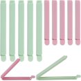 thumbnail image 1 of 10 Pieces Plastic Food Bag Clips Reusable Food Storage Bag Clips Color Seal Clips, 1 of 5
