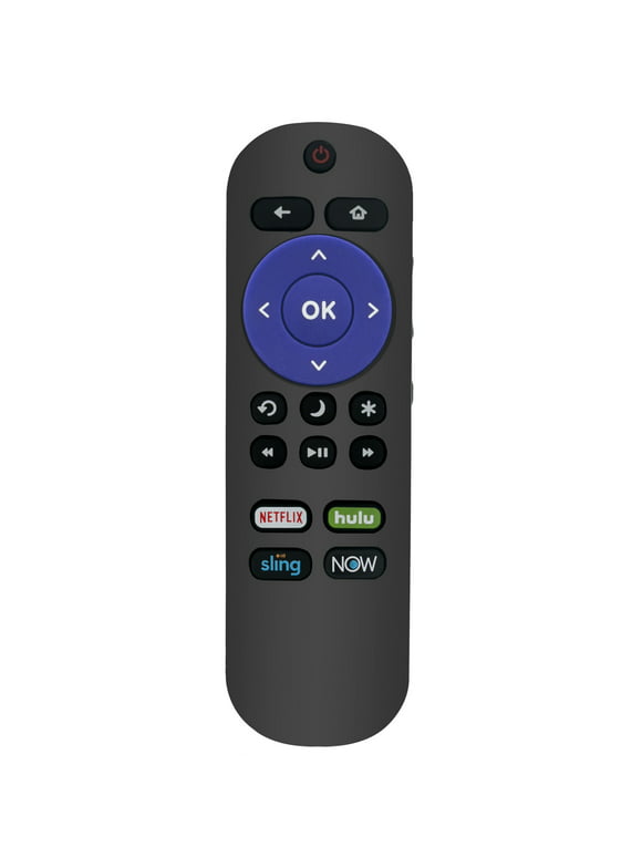 New HS-RCRUS-20 Remote Control for Sharp Roku TV LC32LB601C LC32LB601U LC-24LB601U LC40LB601U with NETFLIX hulu sling NOW keys