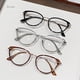 thumbnail image 5 of Gafas fotocromáticas para mujer, lentes fotocromáticas ultraligeras con montura redonda, miopía, antirayos azules, Estilo Vintage, nueva tendencia, 5 of 5