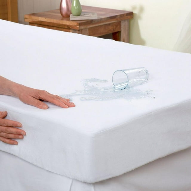 Protector de Colchón Hotelero Ahulado Individual Almoda con cajón o elástico esquinero