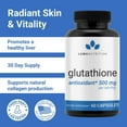 thumbnail image 3 of Luma Nutrition Premium Glutathione 500mg - Glutathione Supplement - Antioxidant Support - Liver Support - 60 Capsules, 3 of 8