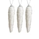 thumbnail image 2 of RKSTN christmas ornaments White Foam Christmas Tree Pendant With Small Glitter Christmas Gift Package Decoration With Built-in Lanyard, 2 of 6