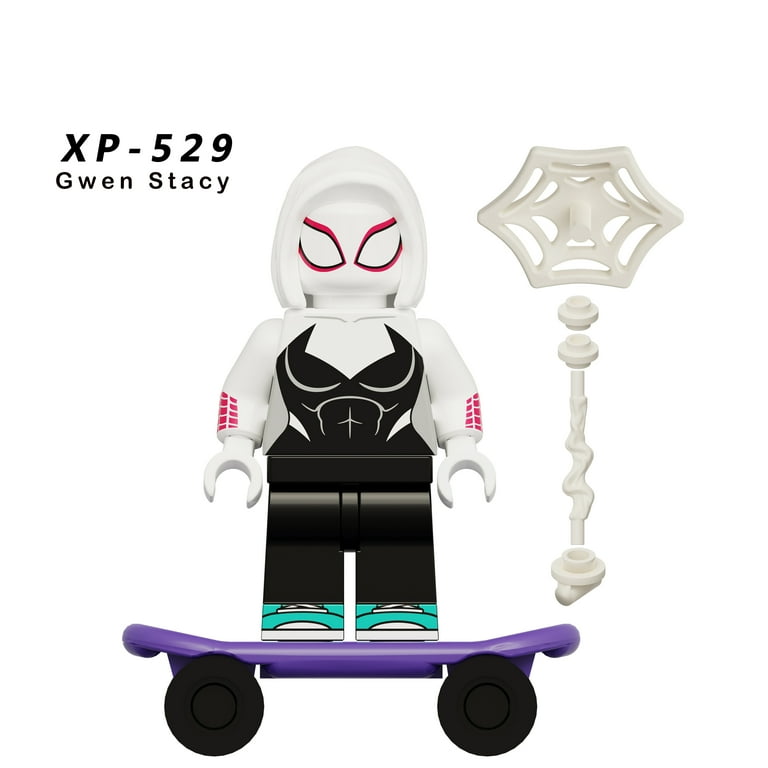 Spider-Man Across the Spider-Verse Building Block Figure x 8