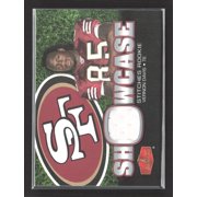 2006 Fleer Flair Showcase Stitches Rookie Jersey Vernon Davis #SHS-VD San Francisco 49ers NFL Football Trading Card