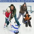 thumbnail image 1 of Baohd Rechargeable Ice Hockey Stick Set with LED Light Suspension Ball 2 Goals Kids Training Toy, 1 of 6