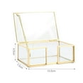 thumbnail image 1 of Desktop Business Card Holder Display Organizer Storage Box 10.5x7.5x4.5cm, 1 of 8
