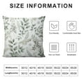 thumbnail image 5 of Nawypu Sage green Australian Eucalyptus Watercolor Botanical Leaves Australianiana Eucalyptus leaves in watercolour Throw Pillow Covers Sofa Pillowcase Car Square Throw Pillowcases Home Decoration, 5 of 5