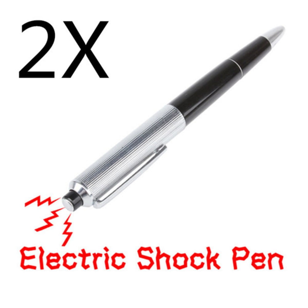 Practical Joke Electric Shock Pen Gag Prank Funny Trick Fun Toy Gift April Fool 