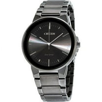 Citizen Eco-Drive Axiom Men's Grey ION Plated Steel Watch BJ6517-52E