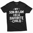 thumbnail image 3 of Men's Funny Son in law favorite child T-shirt Gift for Mother in law Father in Law gift shirt (X-Large Grey), 3 of 7