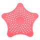 thumbnail image 1 of Coladores De Fregadero Limpiador de cocina de PVC suave Sea Star, filtro de fregadero, coladores de drenaje de alcantarillado (rojo), 1 of 9