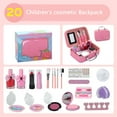 thumbnail image 3 of Kids Makeup Kit For Girl Pretend Play Makeup Set  Washable Makeup Kit Real Cosmetic, 3 of 4
